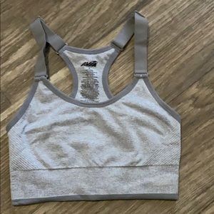 Avia sports bra gray